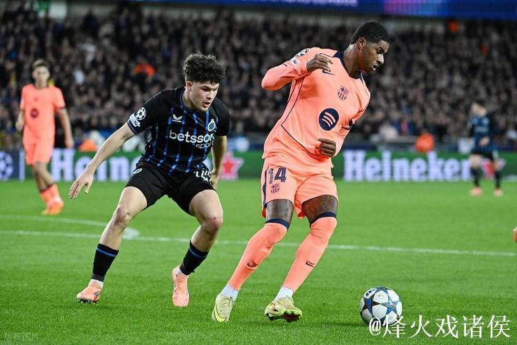 亚马尔双响费尔明两助 巴萨客场3-3战平布鲁日